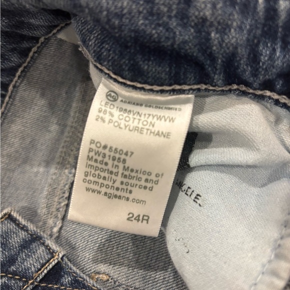 AG Adriano Goldschmied Women's Crop Jeans. Size 24. Excellent condition - Picture 7 of 10